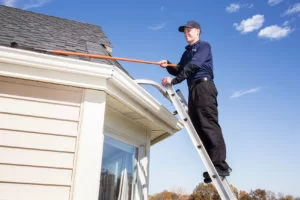 Gutter cleaning services in O'Fallon, MO