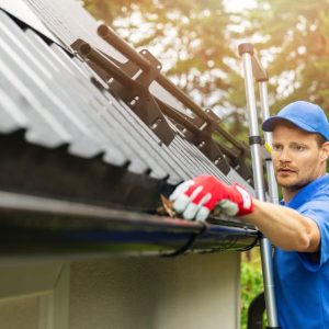 Commercial gutter cleaning in St. Louis MO