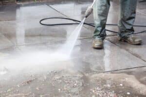 Pressure wash frequency