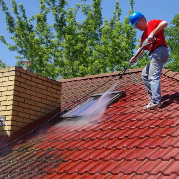Residential roof cleaning in O'Fallon, MO